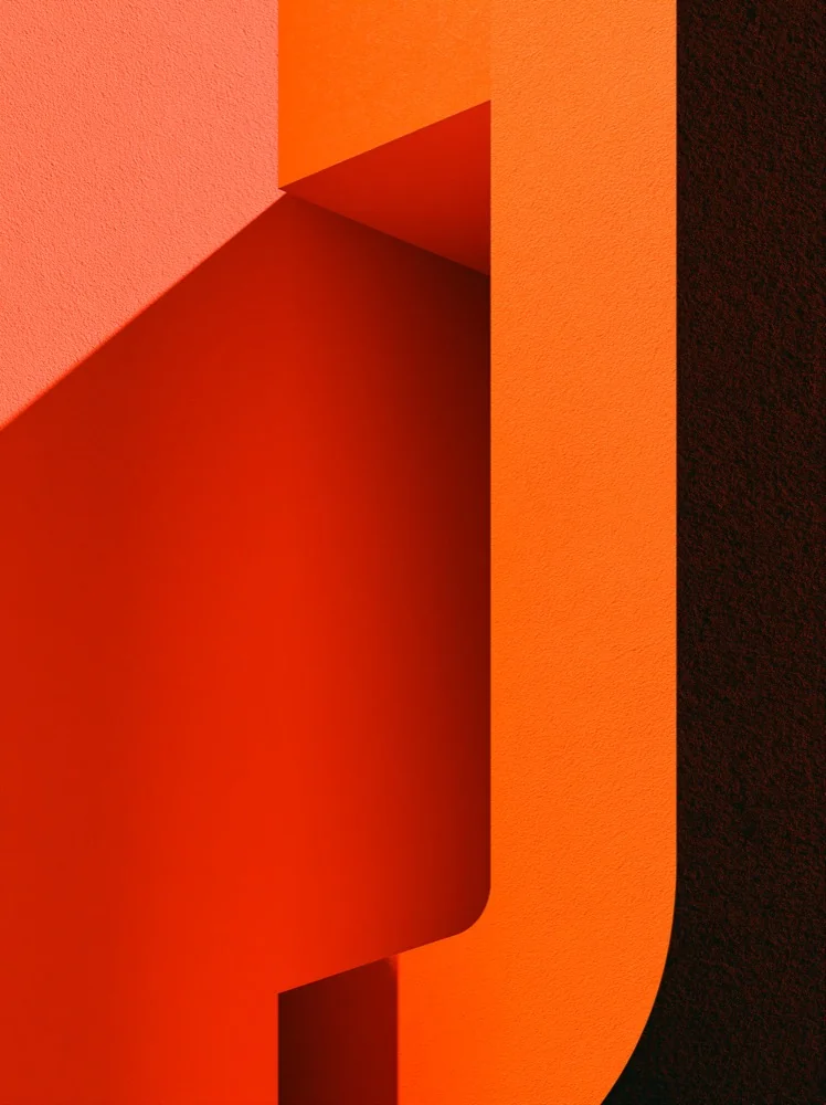 Brand frame, bold type