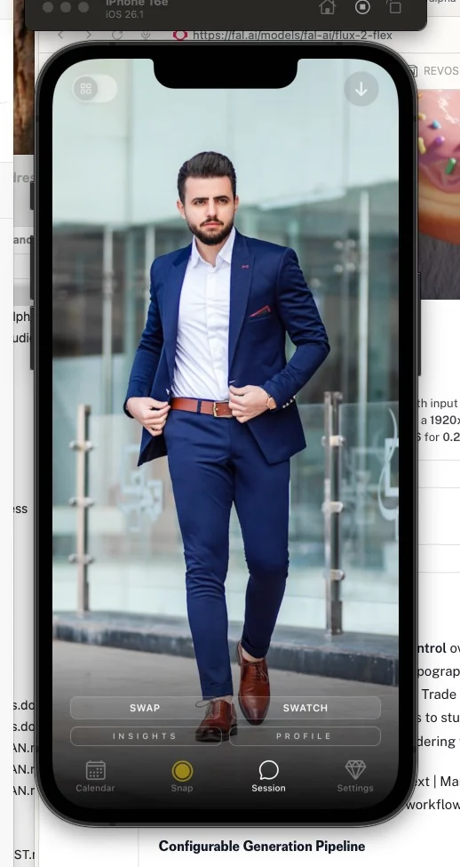 Proper Dress, a screen from the product