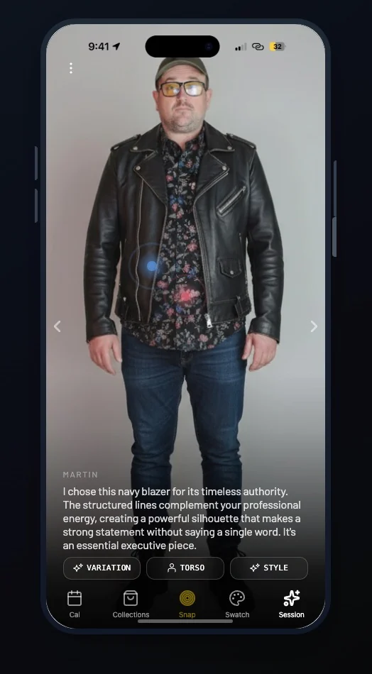 Proper Dress, a screen from the product